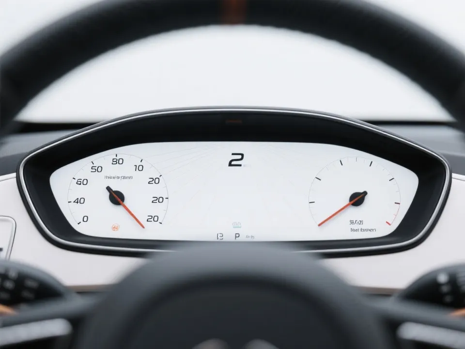 数据仪表盘示意图