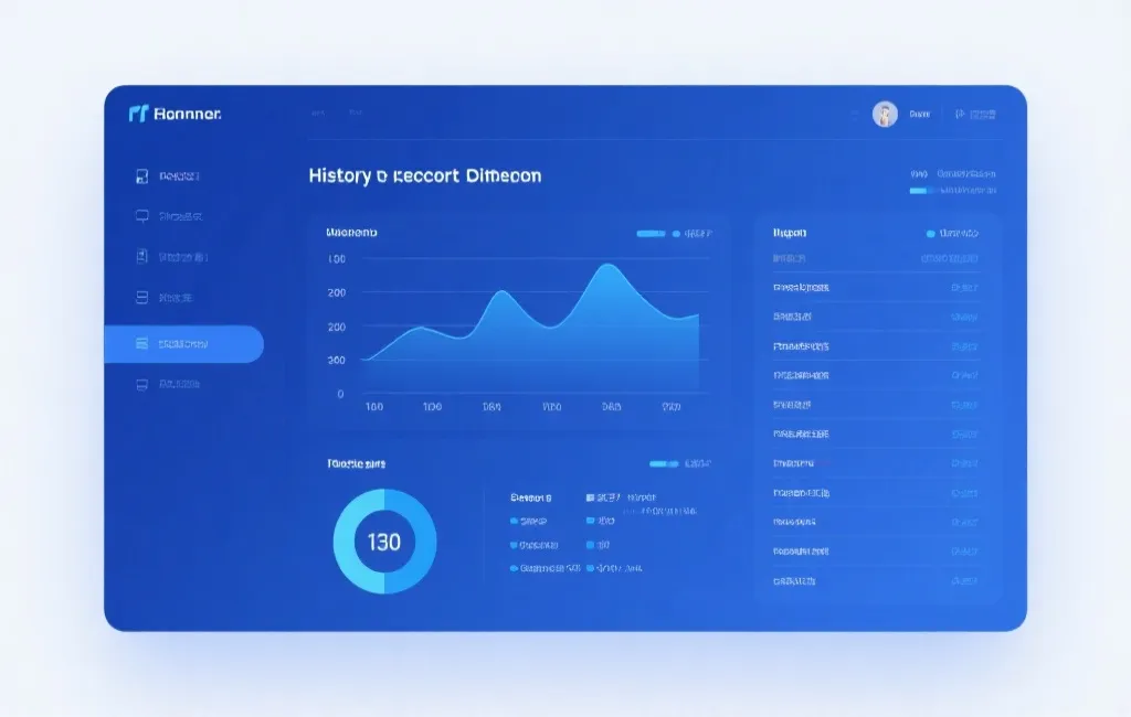 数据图表展示与信息更新机制